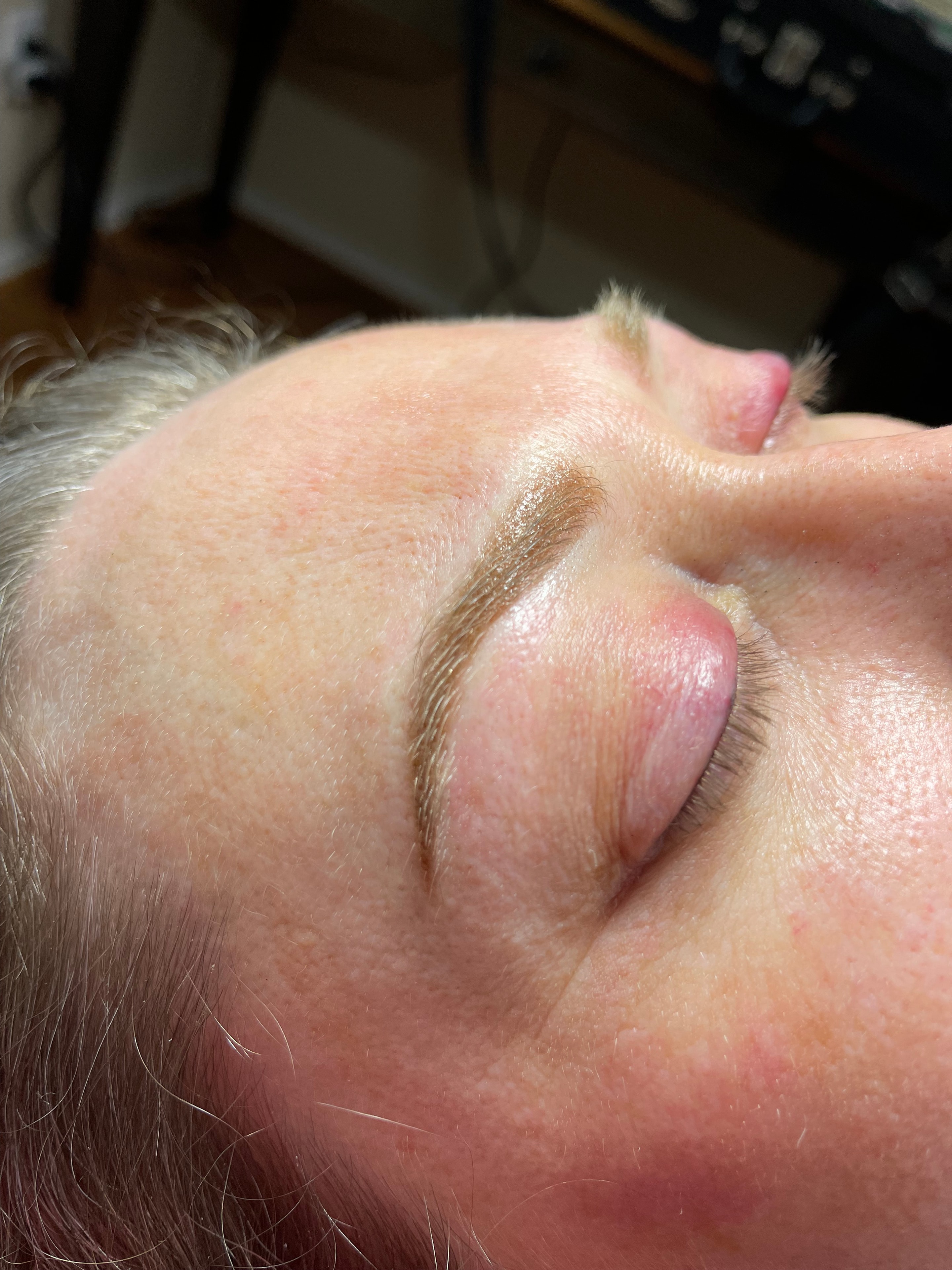 Powder Brows — a complement to your skin tone and face shape.